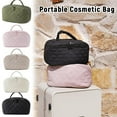 thumbnail image 5 of Portable Makeup Bag Large Capacity Waterproof Cosmetic Organizer Travel Toiletry Case With Multiple Compartments For Easy Storage, 5 of 9