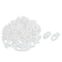 Home Office Window Curtain Installation Track Carrier Slide Wheels Rollers 50pcs