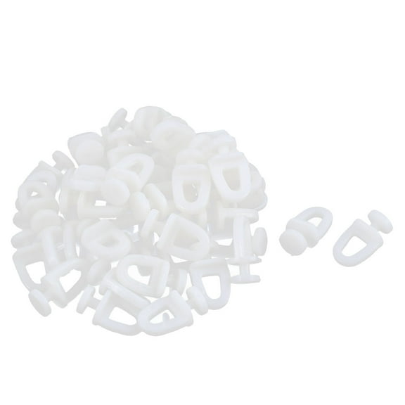 Home Office Window Curtain Installation Track Carrier Slide Wheels Rollers 50pcs