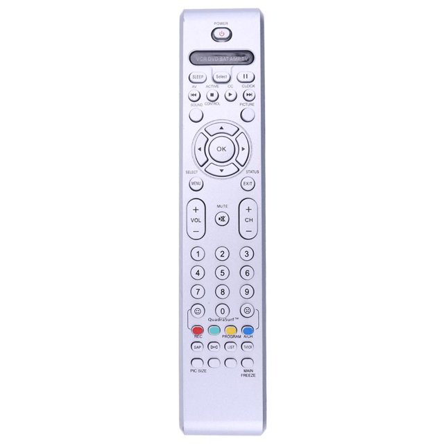 Mando a distancia de repuesto para Philips TV/DVD/AUX/VCR RC4350/01B RC4401 Hugtrwg Nuevos Originales