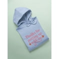 thumbnail image 3 of Thanks For Putting Up With Me Hoodie Men -Smartprints Designs, Male Medium, 3 of 4