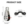 thumbnail image 5 of SIEYIO Kayak Canoes Anchors Trolley Kits Small Pulley Block with Nylon Pad Eye and Screw, 5 of 8