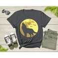 thumbnail image 3 of Lone Wolf Howling At Moon Gift For Men Women Kids Boys Girls T-shirt Mountain Wolf Moon Shirt Girls Boys Youth Wolf Graphic Design Tshirt, 3 of 8