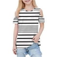 thumbnail image 2 of YUNAFFT T-shirts Décontractés à Imprimé pour Enfants Manches Courtes Col Rond Design Graphique Mignon Style Ludique, 2 of 9