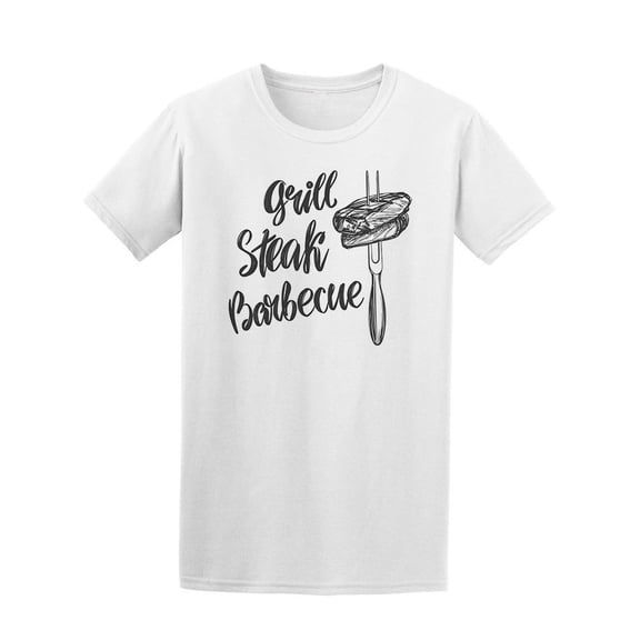 Grill Steak Barbecue Tee Men's -Image by Shutterstock