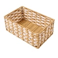 thumbnail image 1 of Ouitble Cestas De Almacenamiento Tejidas A Mano, Contenedores De Almacenamiento Tejidos Multiusos, Organizador Decorativo para Aperitivos, Estantes De Dormitorio, 3 Uds., 1 of 5