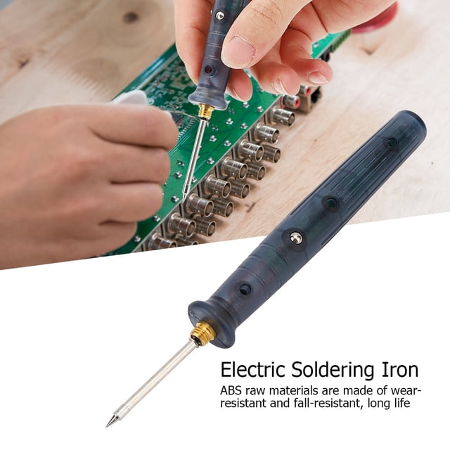 Soldador eléctrico DC 5V soldador 450-480 grados Celsius Plástico Hogar Bricolaje Aficionados Reparación de electrodomésticos Soldadura de joyería para placa de circuito de ANGGREK Otros