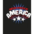 thumbnail image 2 of Americana United States Of Americana Black Adult Long Sleeve Hoodie-XL, 2 of 3