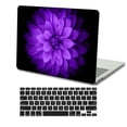 thumbnail image 4 of KSK KAISHEK Only Compatible MacBook Pro 13 inchs Case 2023 2022 2021-2016 Released Model M1 A2338 A2289 A2251 A2159 A1989 A1706 A1708, Plastic Hard Case Shell Cover + Black Keyboard Cover, Flower 120, 4 of 5