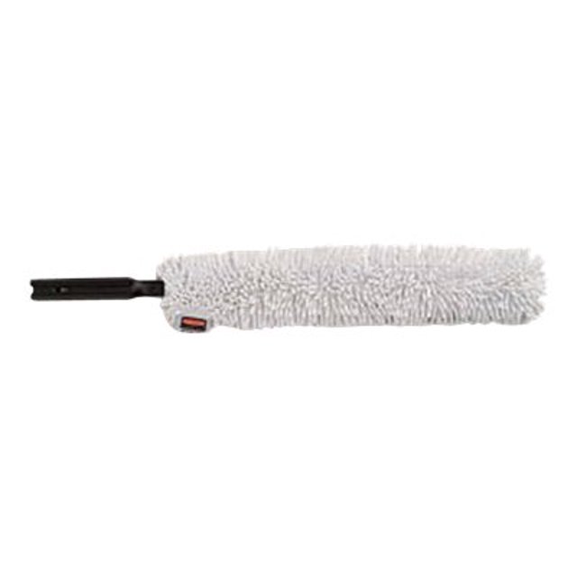 Rubbermaid HYGEN High Performance Flexible Wand - Dépoussiéreur - Microfibre - Blanc