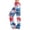 BlueA-6035aa, variant on AHMOMEI 4th of July Women's Pajama Pants Drawstring Straight Leg Lounging Pants for Women Patriotic Sleepwear Pj Bottoms