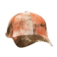 thumbnail image 6 of CoCopeanut Mode Korduroi Uniseks Pria Wanita Topi Surya Celup Dasi Topi Bisbol Dapat Disesuaikan Topi Hip Hop Kuncir Kuda Berantakan Topi Roti Musim Panas Musim Gugur, 6 of 6