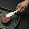 thumbnail image 4 of Koszal Food Tongs Easy Lock Wide Application Stainless Steel Long Handle Serving Clips for Baking, 4 of 7