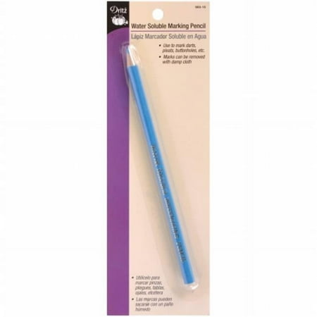 UPC: 0072879114126 | Dritz Water-Soluble Marking Pencil-Light Blue
