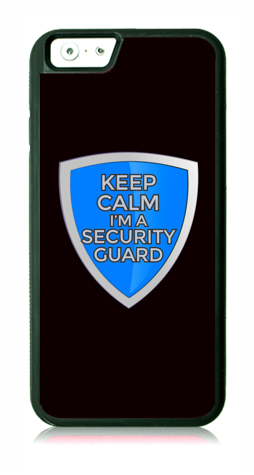Keep Calm I'm a Security Guard - Appreciation Black Rubber Case for the Apple iPhone 6 iPhone 6s - iPhone 6 Accessories - Accessories - Walmart.com