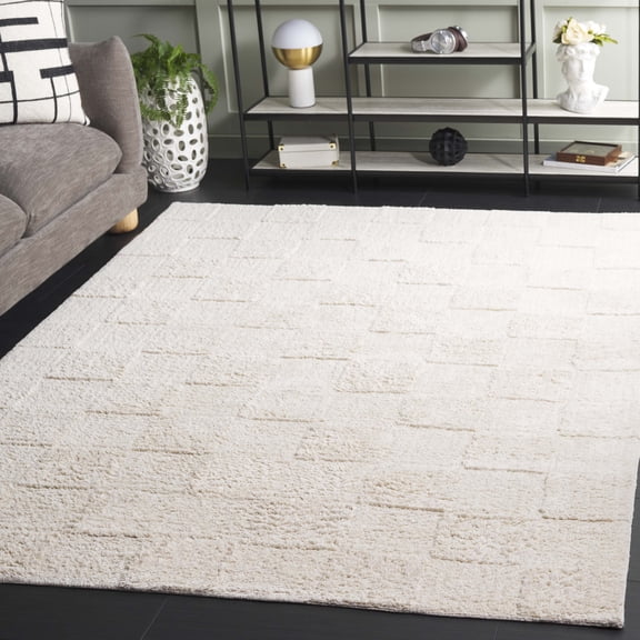 Safavieh Easy Care Coty Checkered Area Rug, Ivory, 5' x 8'