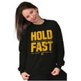 thumbnail image 3 of US Navy Hold Fast Sailors Are Forged Unisex Plus Size Sweatshirt Brisco Brands 3X, 3 of 5