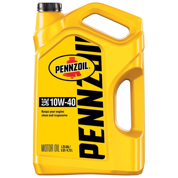 Pennzoil 10W-40 Motor Oil, 5 Quart
