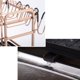 thumbnail image 2 of Escurridor de Platos de Aluminio Doble Capa Estante para Tazones y Cubiertos Color Dorado Claro Soporte Resistente y Ligero para Cocina Hotel y Restau, 2 of 8