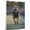 Airedale Terrier, variant on Maltese Dog Playing Running Stretched Canvas Size 8x12 – Sports Dog, Perfect for Animal Lovers, Maltese Dog Canvas, Running Canvas Size Wall Art