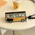 thumbnail image 4 of Funda de teléfono con dibujos animados en 3D de Peanuts, Snoopy y Charlie Brown para Samsung Galaxy Z Fold 6, 5, 5G, 4, 3, funda de silicona suave con cordón, 4 of 5