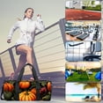 thumbnail image 6 of Thanksgiving Travel Sports Bag with Shoe Compartment: 17.7 Inches, Interior Zipper Pocket, Large Capacity, 6 of 6