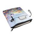 thumbnail image 3 of HELLHERO 1 pc Gift Bag Book Sleeve Cover with Pocket Handle Polyester Book Cover Carrying Case for Women Paperbacks Reader 11.42 x 8.66 Inch, 3 of 8
