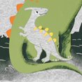 thumbnail image 3 of Pijama 2 pzas Carter´s Child of Mine Gris Estampado Dinosaurios 2T, 3 of 4