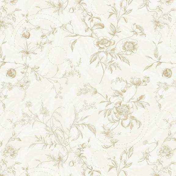Ismoon Floral Peel and Stick Wallpaper Vintage Beige Stick on Wall Paper French Textured Contact Paper for Cabinet Removable Self Adhesive Wallpaper Vinyl Roll Shelf Decro 17.3x393in