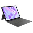 thumbnail image 1 of Logitech Combo Touch iPad Pro 13-inch (M4 & M5)(2024 & 2025) Keyboard Case - Detachable backlit keyboard with kickstand, comfortable typing, multi-use mode - Graphite, 1 of 8
