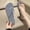 Light Blue, variant on Surf Flip Flop Sandals for Women with Flexible Sole and Soft Jelly Strap, Lightweight Casual Slides Gray 6.5(M)