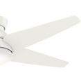 thumbnail image 5 of 59352-Casablanca Fans-Isotope - 5 Blade 44 Inch Ceiling Fan with Wall Control in Modern Nautical Style and includes 5 Motor Speed settings-Brushed, 5 of 12