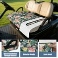 thumbnail image 4 of Flowers Styling 51" x 31" Golf Cart Bench Seat Cover, Custom Look Protector for Front Seats on EZGO, Yamaha, Club Car & Icon, 4 of 8