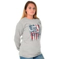 thumbnail image 5 of Reach for the Stars American Pride Plus Size Crewneck Graphic Tee Shirt Brisco Brands 2X, 5 of 6