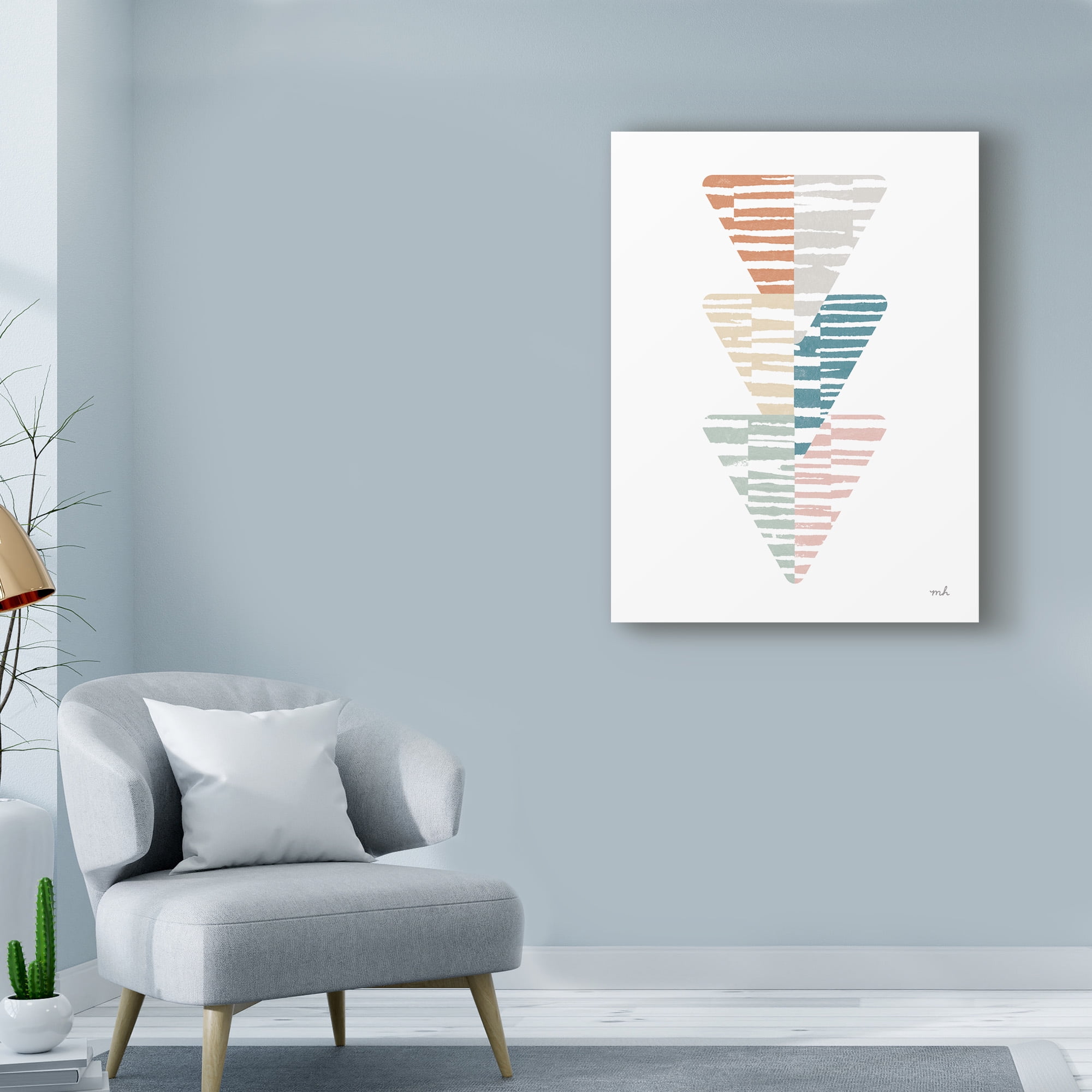 Trademark Fine Art 'Meditate III' Canvas Art by Moira Hershey