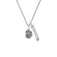 thumbnail image 2 of Delight Jewelry Silvertone Small Lion - Mascot Silvertone Courage Strength Wisdom Honesty Bar Charm Necklace, 23", 2 of 4