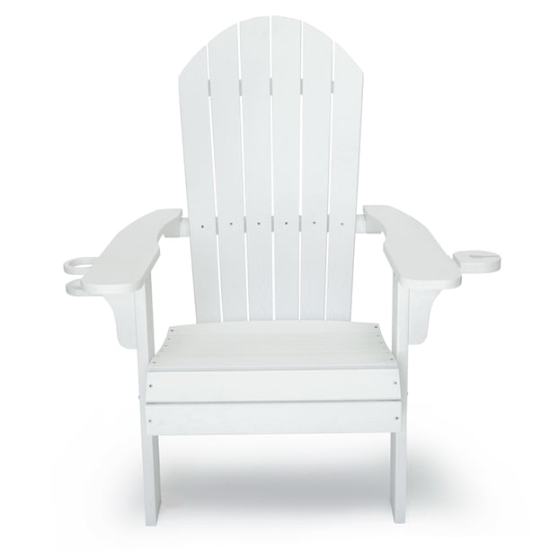 Westwood White All Weather Outdoor Patio Adirondack Chair