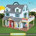 thumbnail image 6 of Honey Bee Acres 15 inch Tall Buzzby Farmhouse, 51 Piece Doll Playset, Ages 3+, 6 of 10