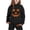 Black, variant on Minimalist Classic Jack-o-Lantern Face Kids Halloween Tracksuit, 2Pcs Stretch Polyester Hoodie Jogger Set for Toddler & School-Age Kids(Gray150)