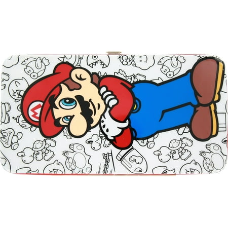 Nintendo Mario Juniors Hinge Wallet (White)