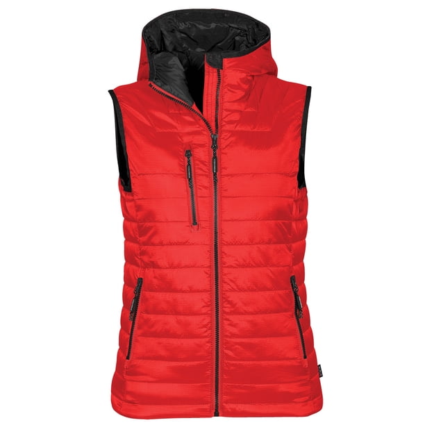 Stormtech - Chaleco térmico modelo Gravity para mujer (Rojo/negro) Stormtech UTRW4645_trueredblack