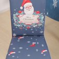 thumbnail image 4 of Christmas Dining Chair Cover Set of 6 Stretch Spandex Short Dining Chair Slipcovers Removable Washable Decorative Chair Protector Seat Covers,Dining Room Home Christmas Festival Decor(Santa Claus), 4 of 8