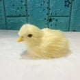 thumbnail image 2 of 3 inch Realistic Chick Plush Toy Simulation Stuffed Animal Soft Cuddly Design Fabric Friends Easter Basket Filler Birthday Gift Home Decor, 2 of 4