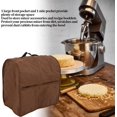 thumbnail image 2 of HERCHR Stand Mixer Cover, Dustproof Cover with Organizer Bag, Dust Cover for Kitchen Mixers, Coffee, 2 of 8