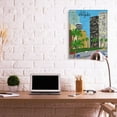 thumbnail image 2 of Stupell Industries Colorful Los Angeles California Architecture Vibrant Landmarks Town & City Painting Gallery Wrapped Canvas Art Print Wall Art, 30 x 40, 2 of 6