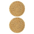 thumbnail image 2 of 2Pcs Decorative Woven Placemat Teapot Insulated Mat Dinning Table Ornament, 2 of 8
