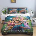 thumbnail image 3 of Juego de cama de tres piezas con estampado de dibujos animados de Disney Encanto, con funda de almohada, para niños o adultos, para tamaño King, Queen, Full y Twin, 3 of 5