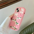 thumbnail image 6 of Kawaii Phone Cases for iPhone 13 Pro Max,Cute Cartoon Rose Phone Case 3D Funny Pink Flower Phone Case for Women Girls Soft Silicone Shockproof Cover for iPhone 13 Pro Max, 6 of 14