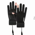 thumbnail image 2 of Cinvoph Heated Winter Gloves for Men Women Touchscreen USB Heating Thermal Gloves for Outdoor Cycling Skiing Snowboarding Hiking Hunting, Black, 2 of 6