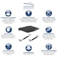 thumbnail image 2 of Transolid K-ADA-MDX-3-B Maddox 3-Piece Bathroom Safety Accessory Kit, Black/Brushed Stainless, 2 of 15